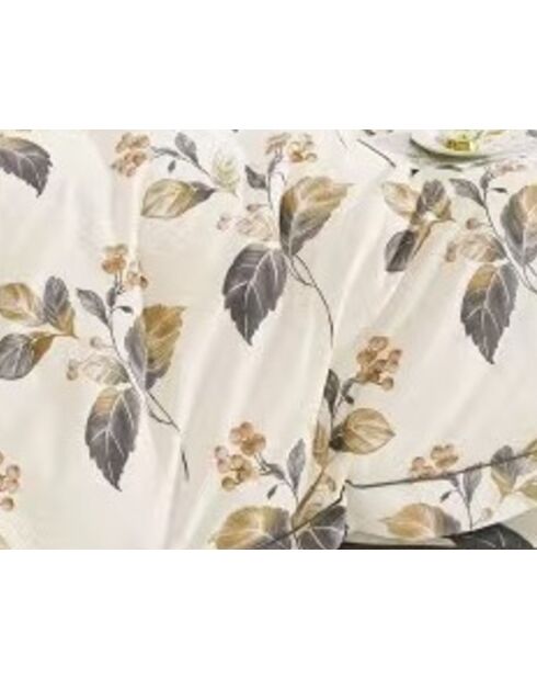 Set copripiumino bifacciale stampato + 2 federe con volant piatto trapuntato - 260x240 cm/2x (65x65 cm)