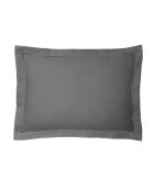 Funda de almohada de pizarra percal