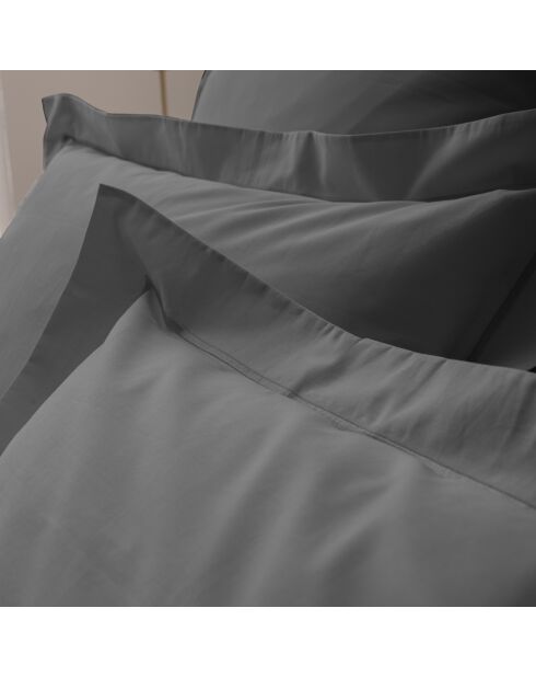 Funda de almohada de pizarra percal