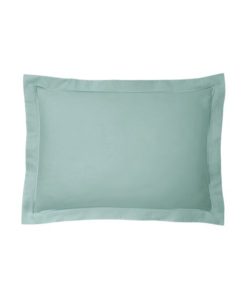 Federa in percalle celadon