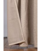 Tenda + 8 occhielli tortora - 140x240 cm