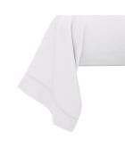 Taie de traversin Prestige blanc - 45x185 cm
