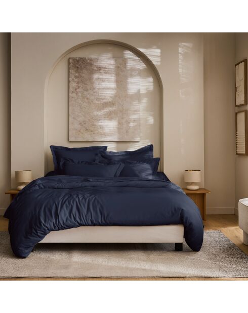 Housse de couette Prestige bleu velours - 240x220 cm