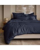 Housse de couette Prestige bleu velours - 240x220 cm