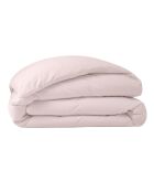 Housse de couette Percale rose - 260x240 cm