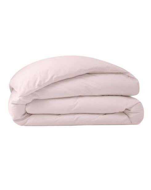 Housse de couette Percale rose - 260x240 cm