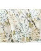 Set copripiumino bifacciale stampato + 2 federe con volant piatto trapuntato - 260x240 cm/2x (65x65 cm)