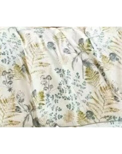 Set copripiumino bifacciale stampato + 2 federe con volant piatto trapuntato - 260x240 cm/2x (65x65 cm)