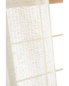 Verstellbarer Vorhang mit 8 Sandclips, 140 x 270 cm