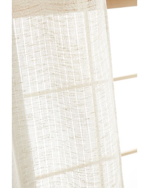 Verstellbarer Vorhang mit 8 Sandclips, 140 x 270 cm
