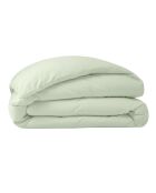 Housse de couette Percale vert d'eau - 240x220 cm