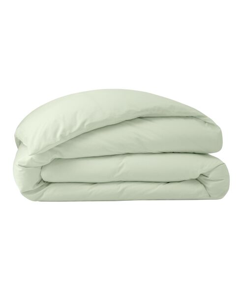 Housse de couette Percale vert d'eau - 240x220 cm