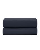 Drap Plat Prestige bleu velours