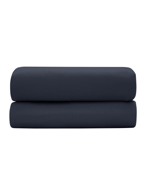 Drap Plat Prestige bleu velours