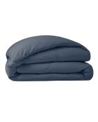 Housse de couette Percale bleu encre - 240x220 cm
