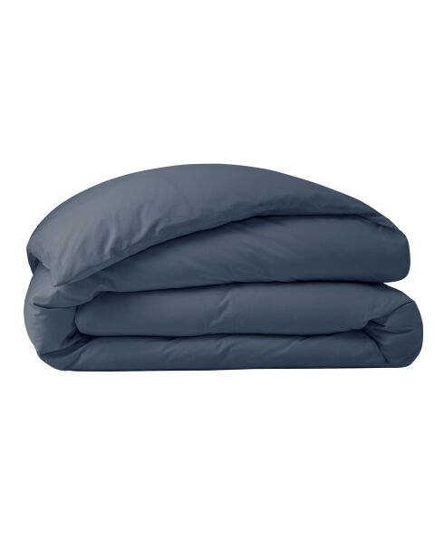 Housse de couette Percale bleu encre - 240x220 cm
