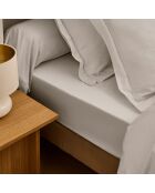 Taie de traversin Prestige sable - 45x185 cm