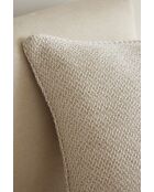 Cuscino rimovibile con bordo in sabbia - 50x50 cm
