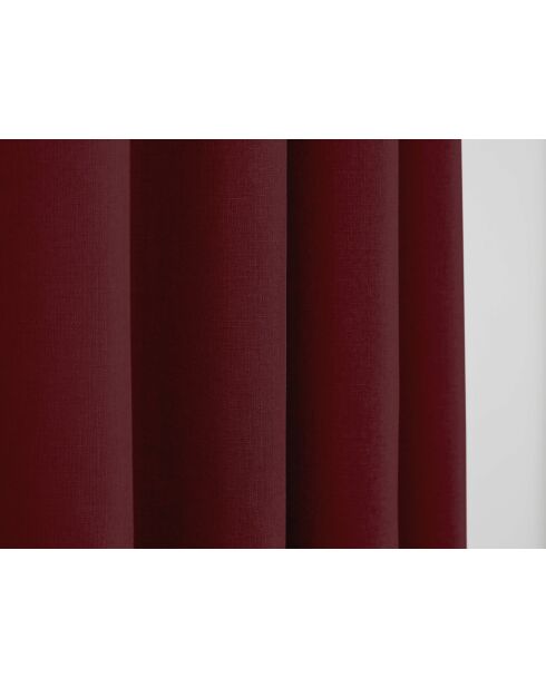 Paar Moonlight Eyelet Gordijnen - wijnkurk - 140x260 cm