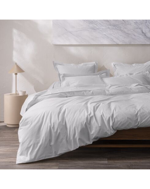 Housse de couette Percale perle - 240x220 cm