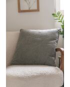 Cuscino rimovibile con profilo kaki - 50x50 cm