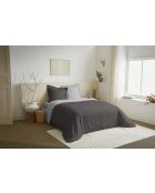 Set copripiumino Duo Premium Slate/Cloud, 240 x 220 cm