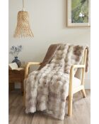 Plaid ASTRA tortora - 125x150 cm