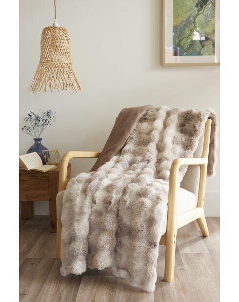 Plaid ASTRA tortora - 125x150 cm