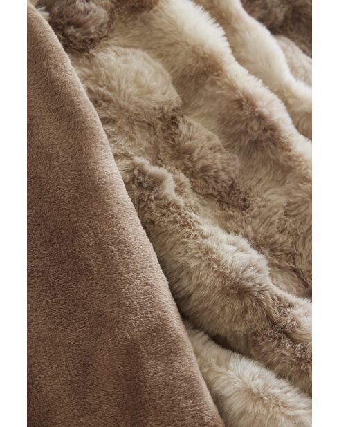 Plaid ASTRA tortora - 125x150 cm