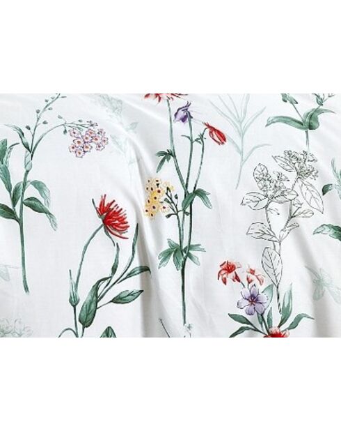 Set copripiumino con stampa bifacciale + 2 federe Federe per cuscini volanti trapuntate piatte multicolore - 220x240 cm/2x (65x65 cm)