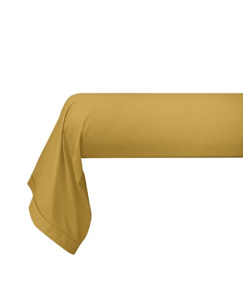 Taie de traversin Percale mangue - 45x185 cm