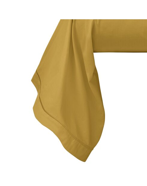 Taie de traversin Percale mangue - 45x185 cm