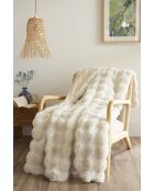 Plaid ASTRA avorio - 125x150 cm