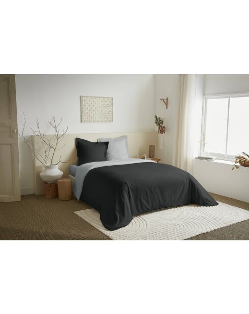Set copripiumino Duo Premium Truffle/Cloud, 240 x 220 cm