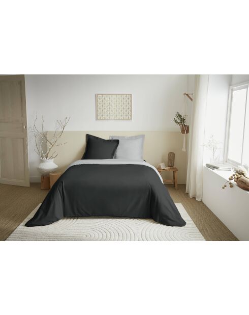 Set copripiumino Duo Premium Truffle/Cloud, 240 x 220 cm