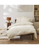 Housse de couette Percale ivoire - 140x200 cm