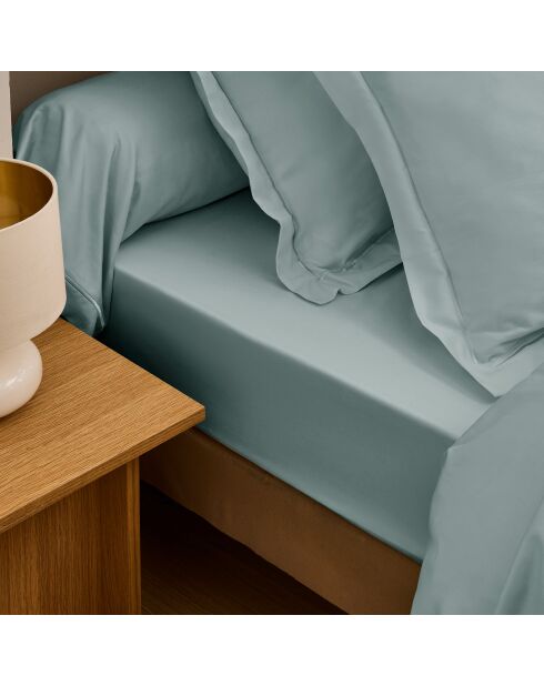 Taie de traversin Prestige celadon - 45x185 cm