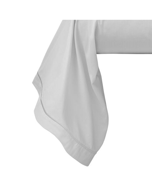 Taie de traversin Percale perle - 45x185 cm