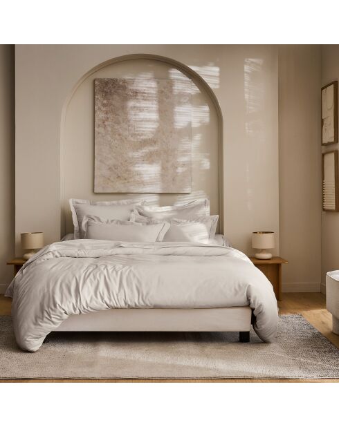 Housse de couette Prestige sable - 240x220 cm