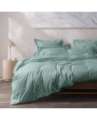 Housse de couette Percale celadon - 260x240 cm