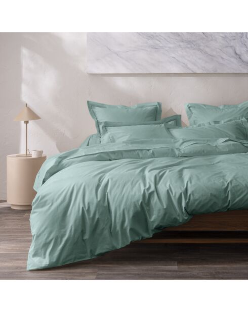 Housse de couette Percale celadon - 260x240 cm