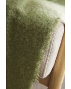 Plaid verde oliva Melia - 130x170 cm