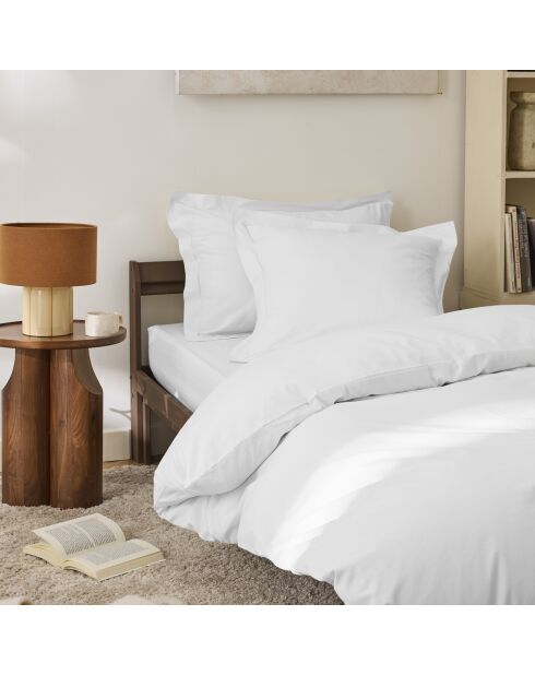 Housse de couette Percale neige - 140x200 cm