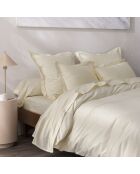 Housse de couette Percale ivoire - 240x220 cm