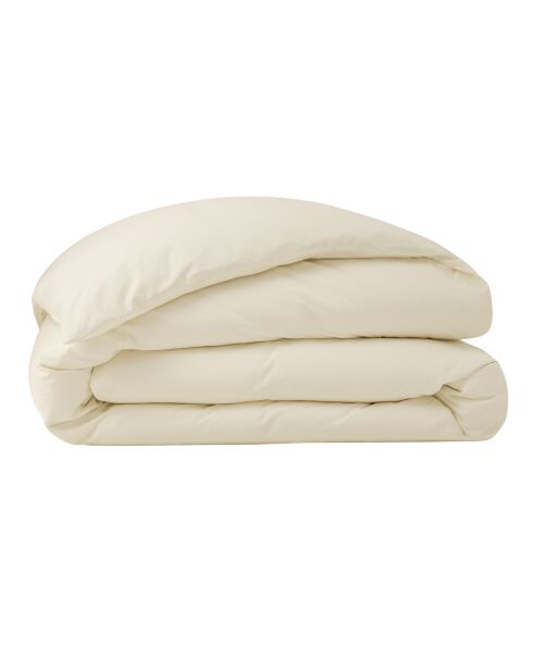 Housse de couette Percale ivoire - 240x220 cm