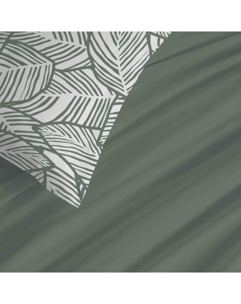 Pack Complet Housse de couette imprimé + Drap housse fira romarin - 220x240 cm/140x190 cm