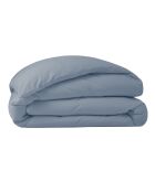 Housse de couette Percale bleu jean - 240x220 cm