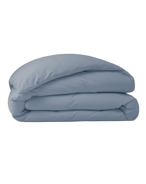 Housse de couette Percale bleu jean - 240x220 cm