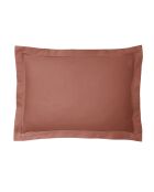 Funda de almohada de terracota percal