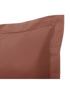 Funda de almohada de terracota percal
